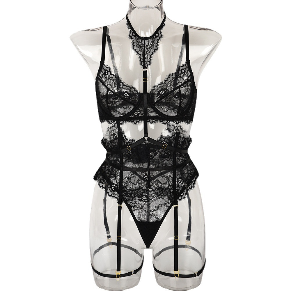 Obsidian Lace Straps Set